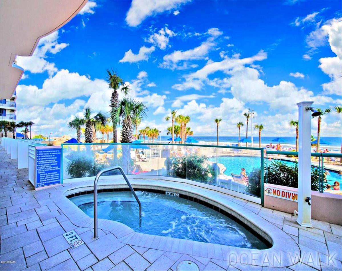 1 Bedroom Direct Oceanfront Condo Wyndham Ocean Walk Resort - Daytona Funland 703 デイトナ・ビーチ エクステリア 写真