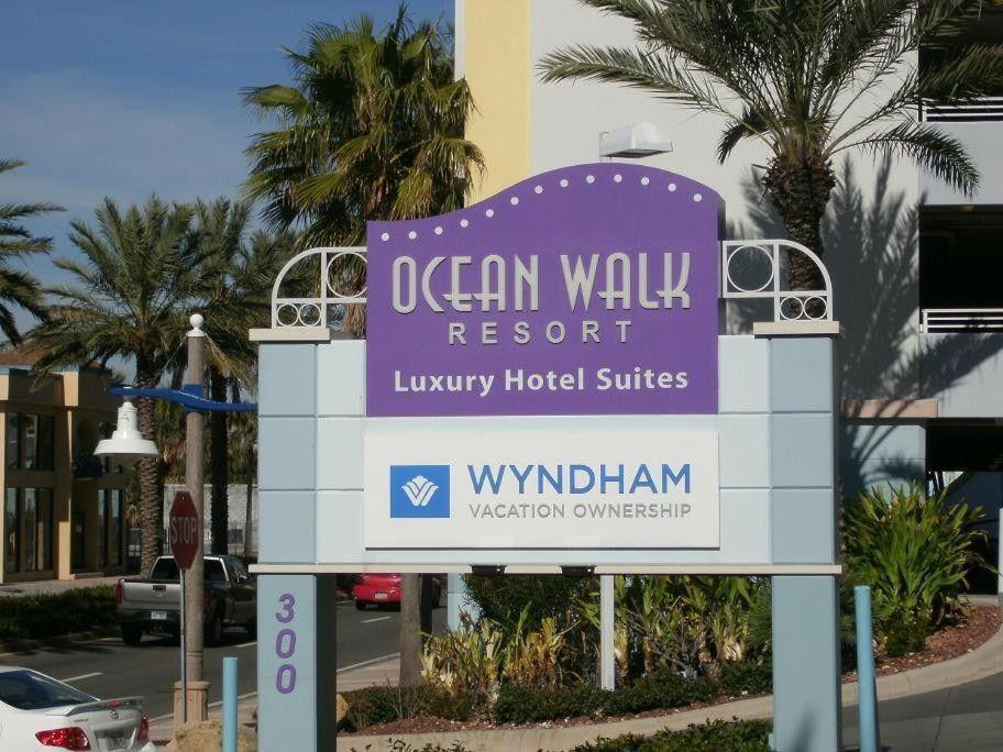 1 Bedroom Direct Oceanfront Condo Wyndham Ocean Walk Resort - Daytona Funland 703 デイトナ・ビーチ エクステリア 写真