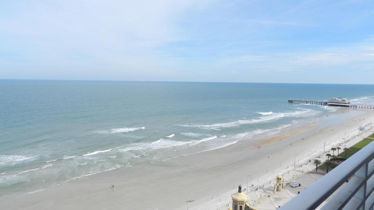 1 Bedroom Direct Oceanfront Condo Wyndham Ocean Walk Resort - Daytona Funland 703 デイトナ・ビーチ エクステリア 写真