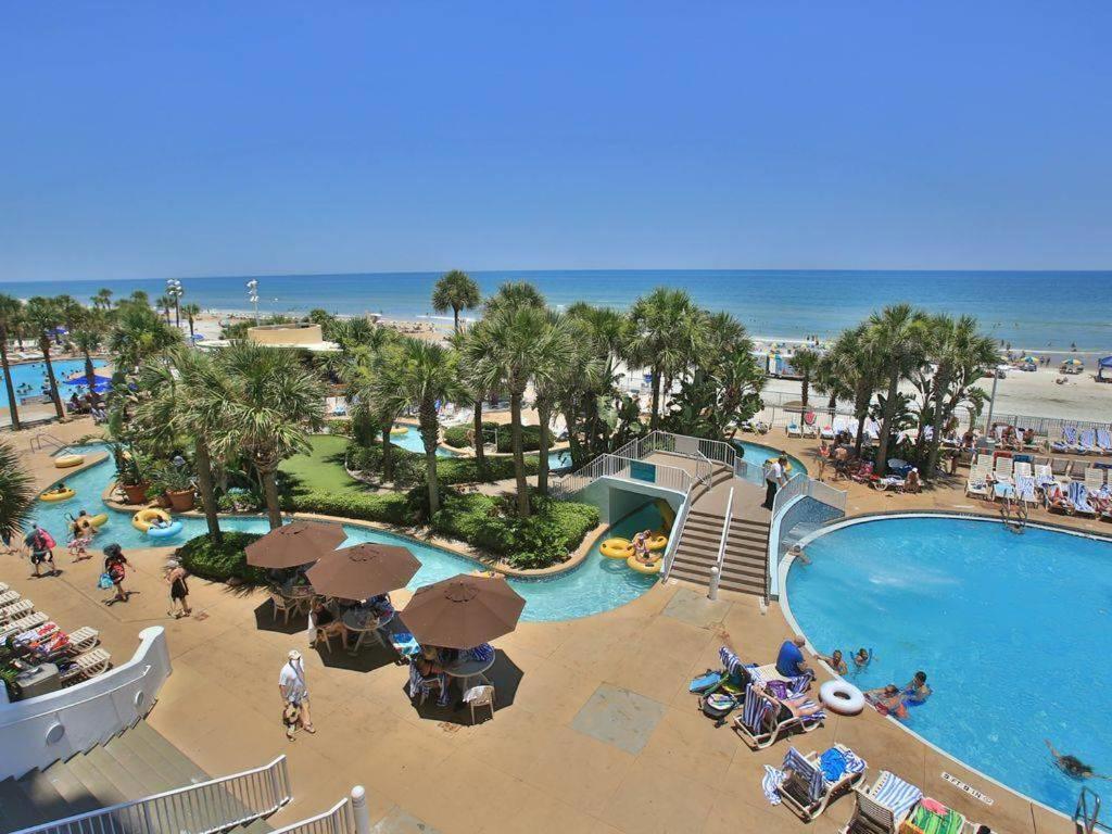 1 Bedroom Direct Oceanfront Condo Wyndham Ocean Walk Resort - Daytona Funland 703 デイトナ・ビーチ エクステリア 写真